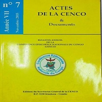 Actes de la CENCO et Documents N°7